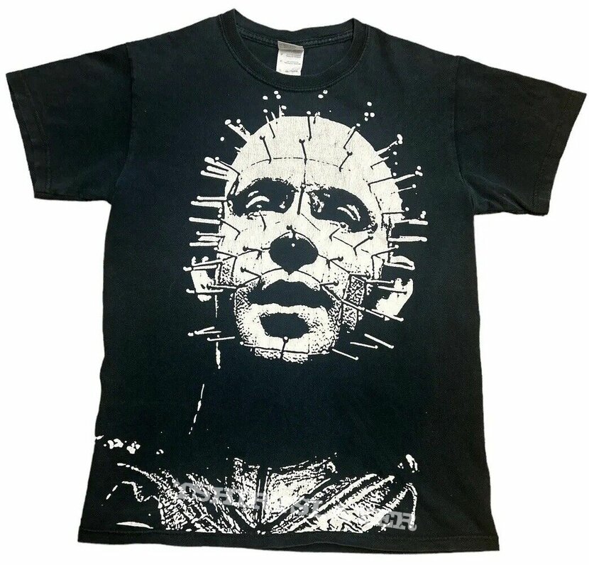 Horror Film Hellraiser Big Pinhead Print 2006 Gildan T Shirt 