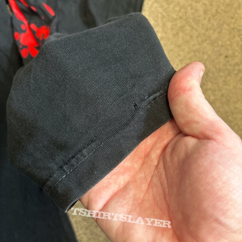 Cradle Of Filth Vestal Masturbation 1995 Long Sleeve Vamperotica T Shirt Cradle Of Filth Vestal Masturbation 1995 Long Sleeve Vamperotica T Shirt