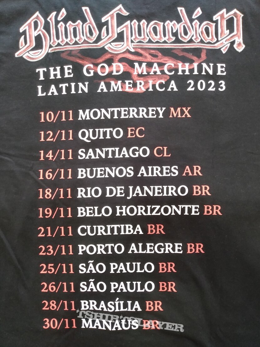 Blind Guardian Tour Shirt