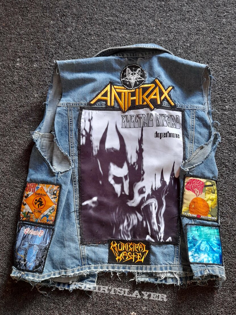 Electric Wizard Updated and completed Thrash/Death Metal vest