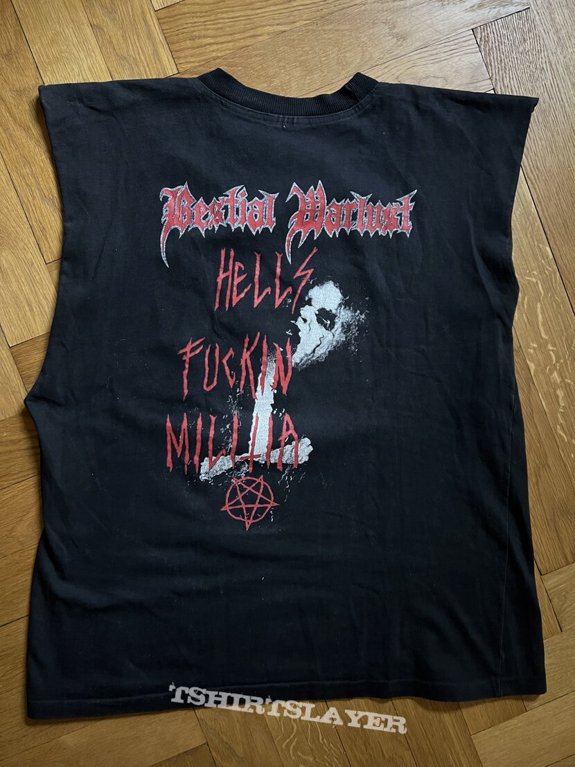 Bestial Warlust 1995 &quot;Vengeance War till Death&quot; shirt