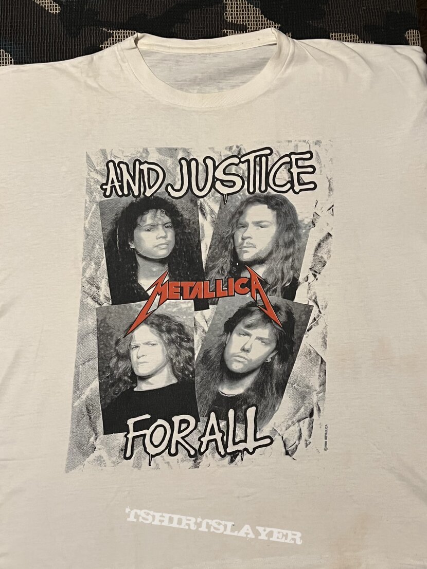 Metallica - &quot;...And Justice For All / Justice On Wheels Tour 1988&quot; TS