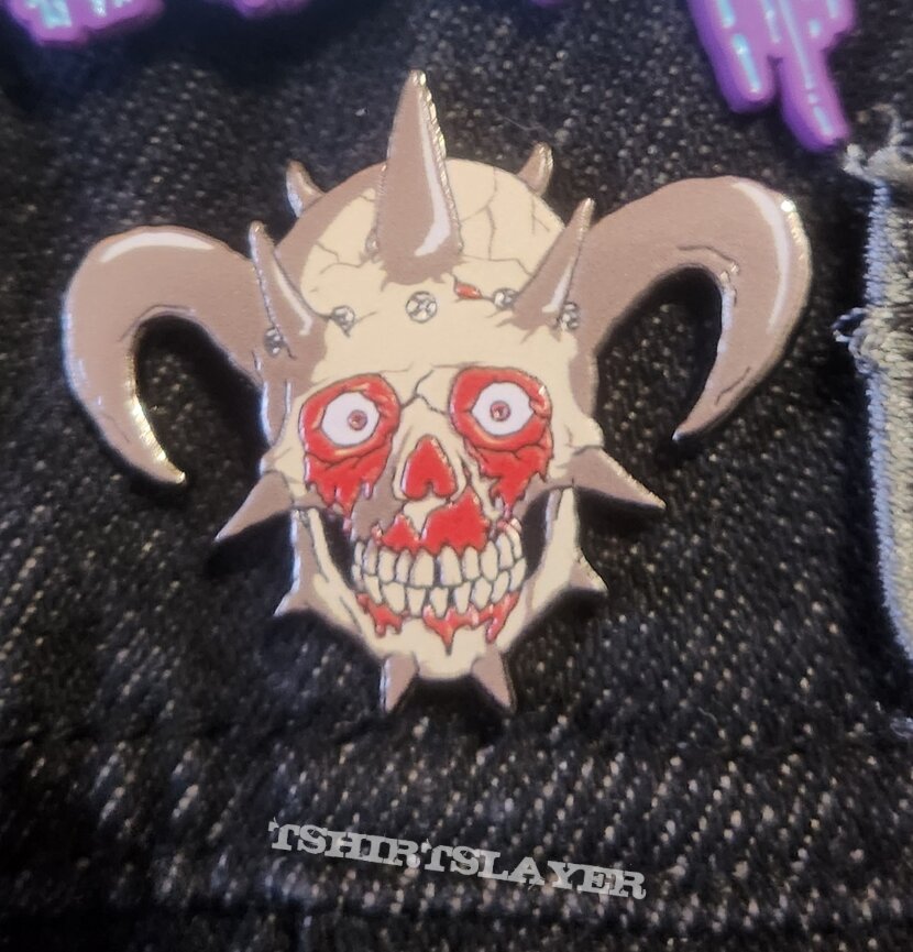 Metalocalypse Dethklok Facebones Enamel Pin