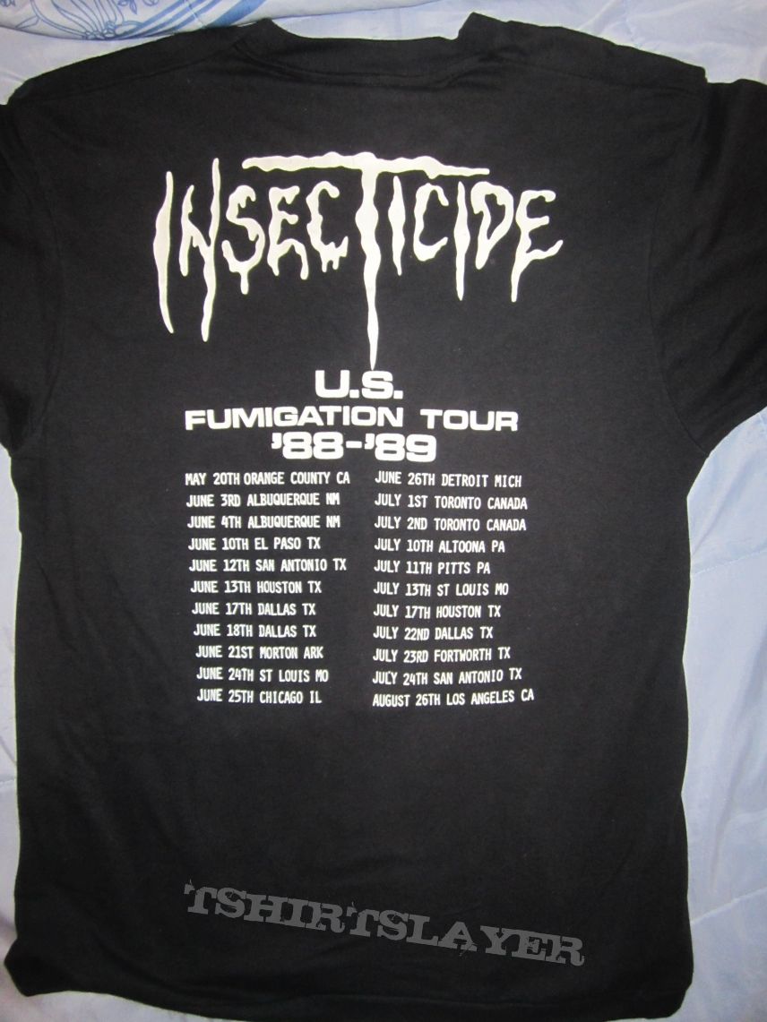 Insecticide tour shirt