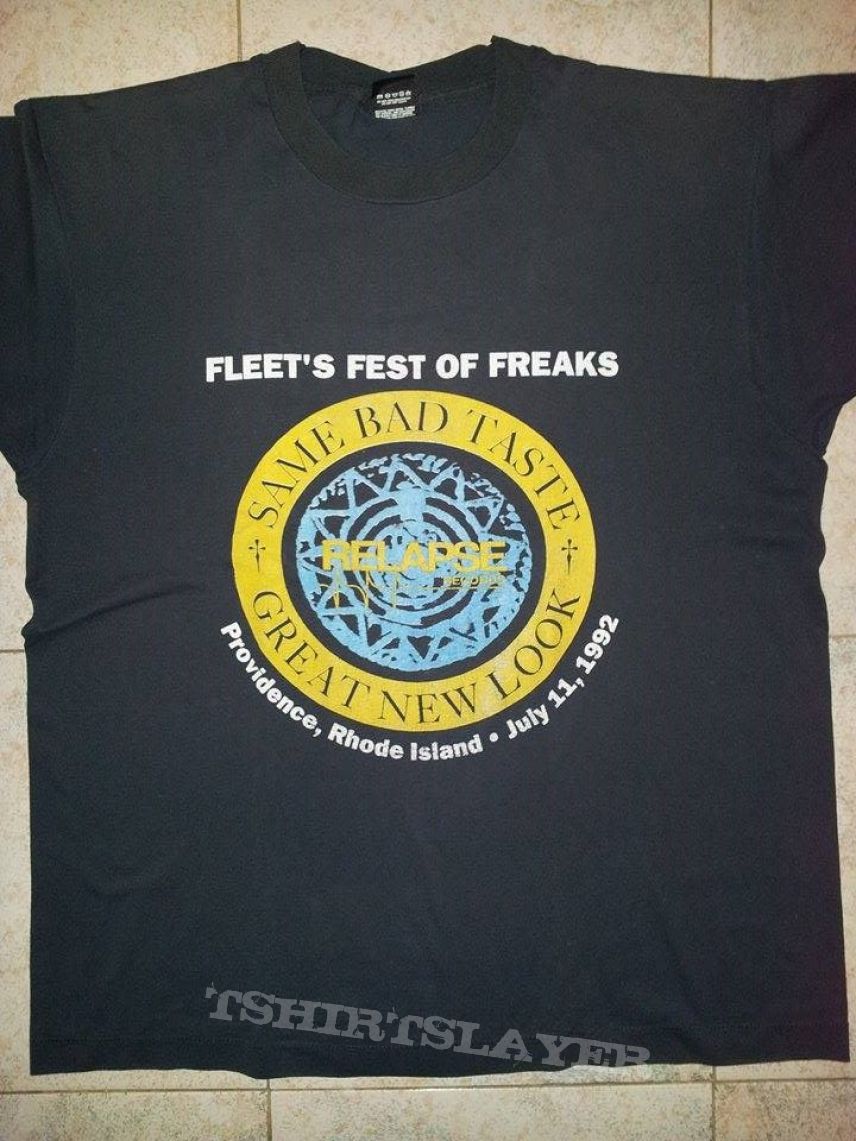 Various Bands Fleet&#039;s Fest of Freaks fest shirt