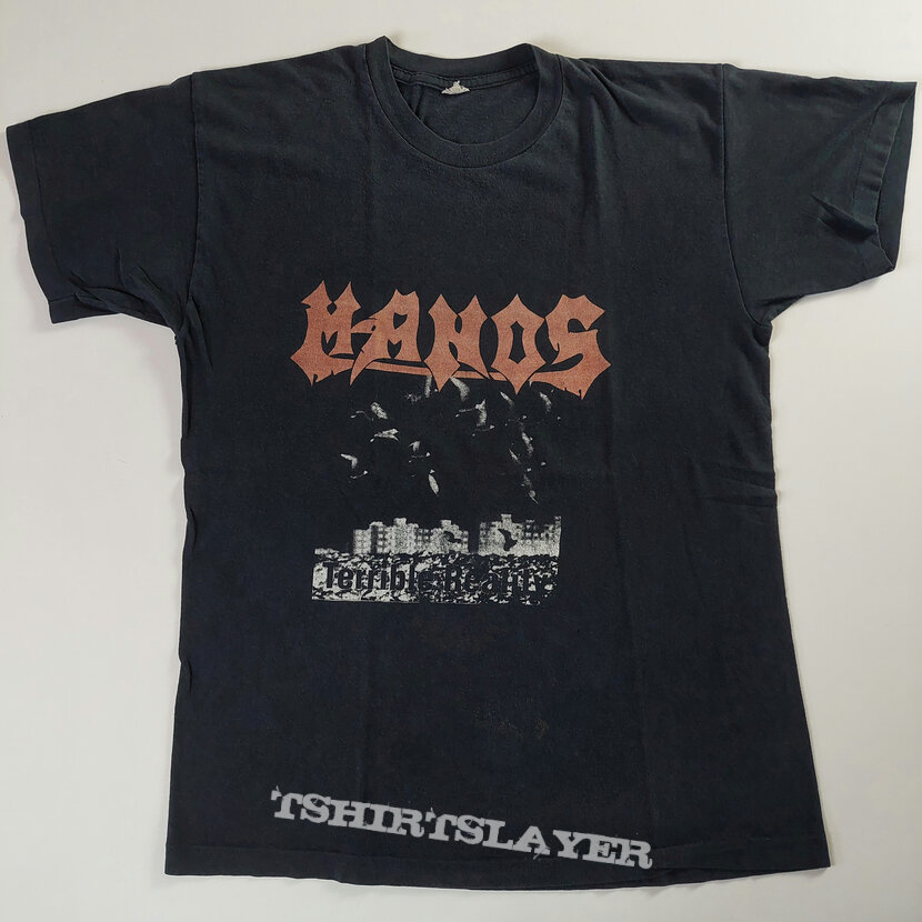 MANOS - Terrible Reality tour OG 1995 shirt 