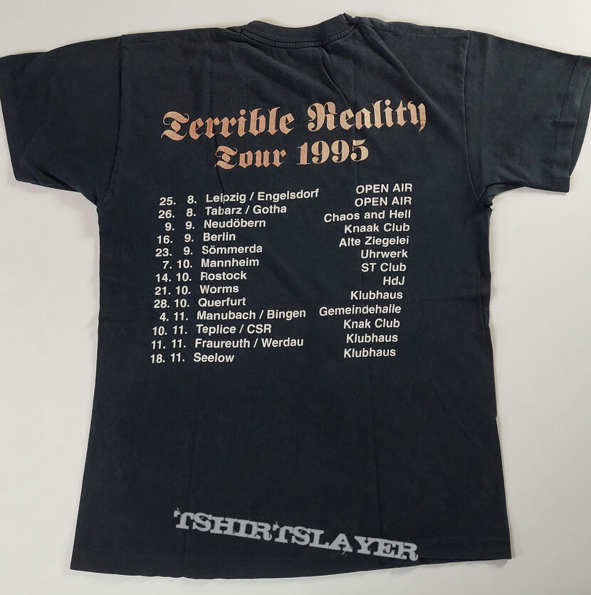 MANOS - Terrible Reality tour OG 1995 shirt 