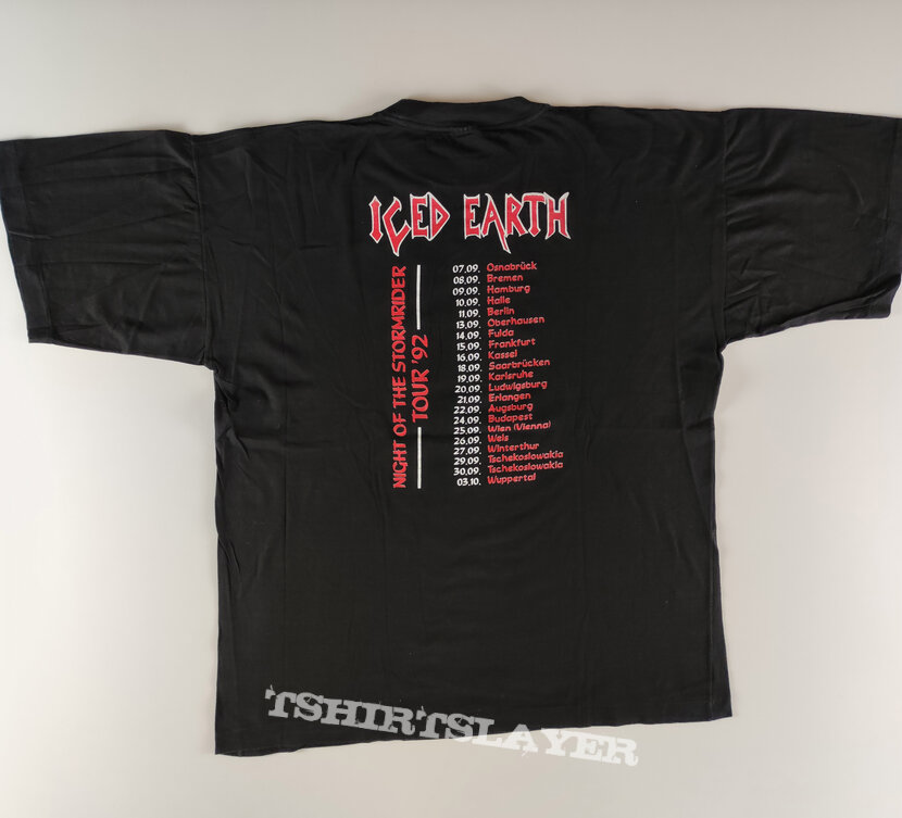 Iced Earth tour 1992 shirt