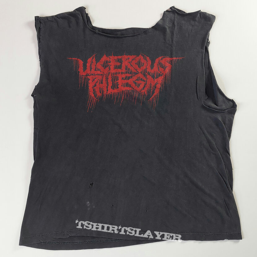 ULCEROUS PHLEGM original 1991 EP shirt death grind