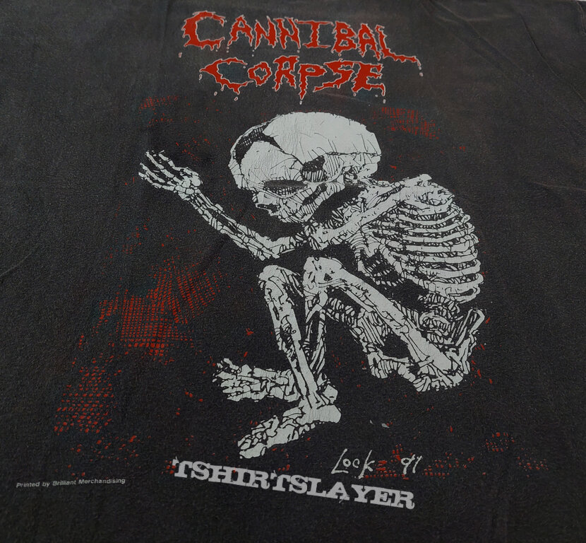 Cannibal Corpse Butchered at Birth original 1991 shirt