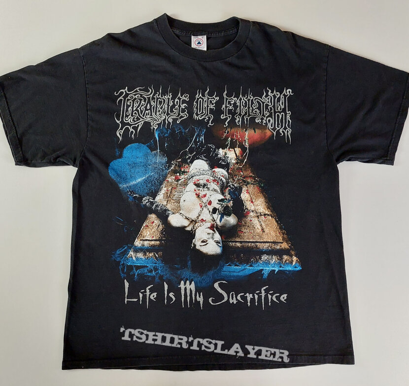 CRADLE OF FILTH - R.I.P. Positive 1998 shirt XL 