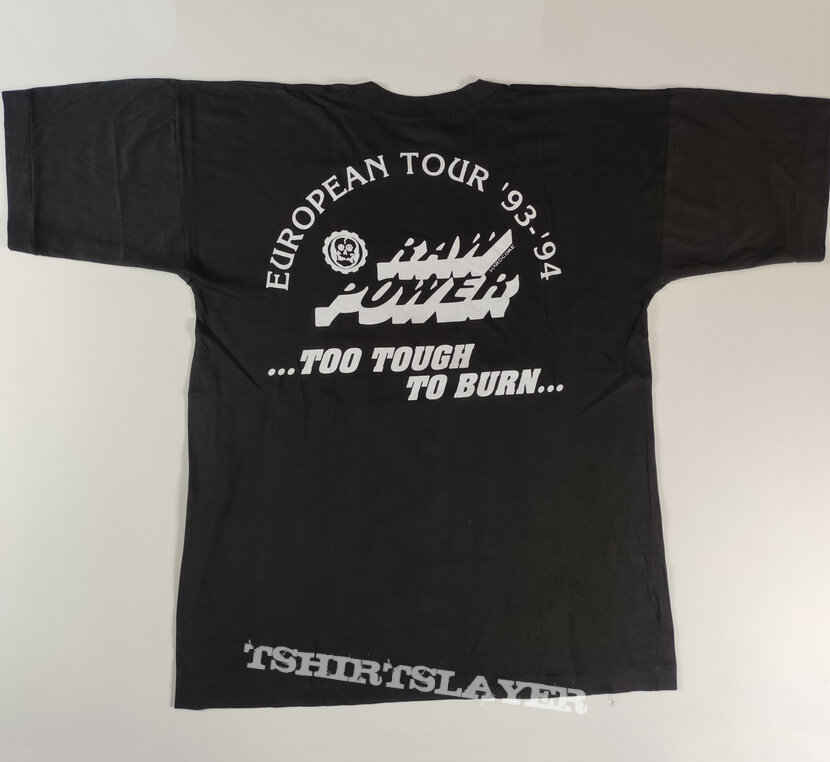 Raw Power original 93-94 tour shirt