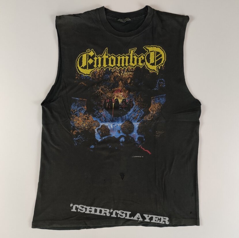 Entombed Clandestine original 1991 shirt