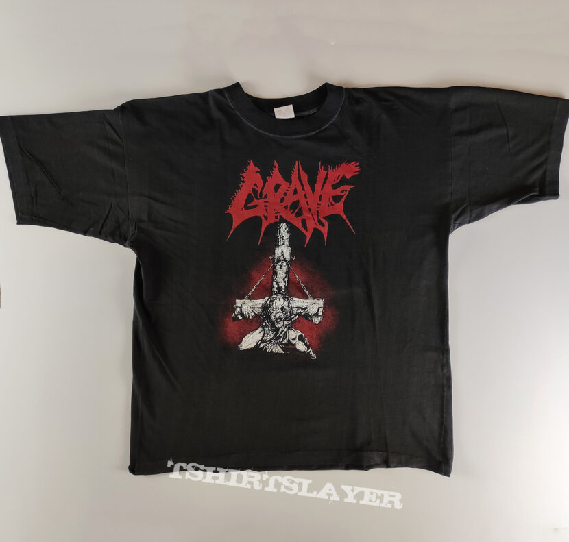 Grave 1993 tour shirt