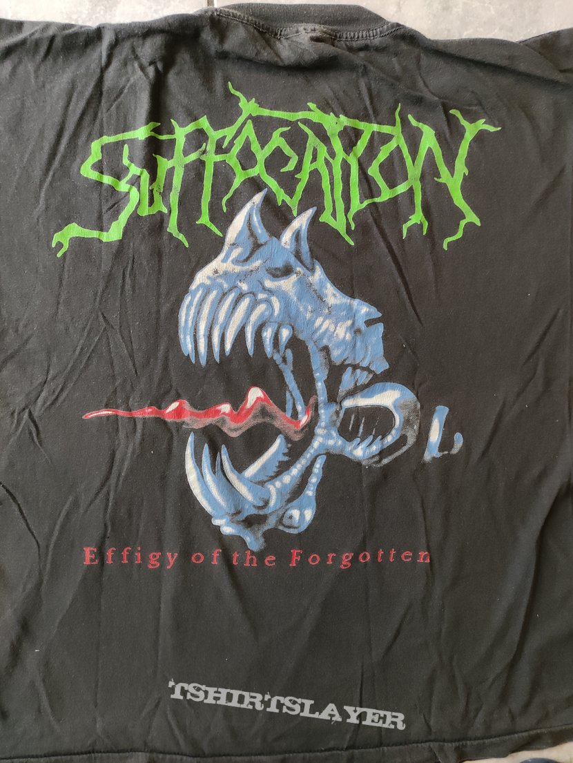 Suffocation Effigy of the Forgotten original 1992 shirt