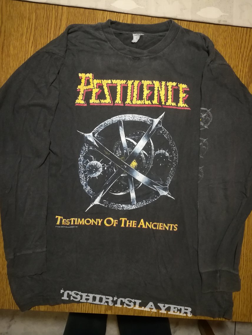 Pestilence original &quot;Testimony of the Ancients&quot; longsleeve