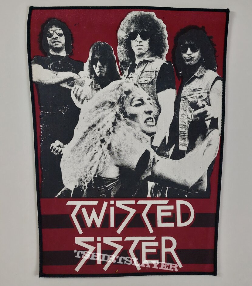 TWISTED SISTER 80s backpatch 