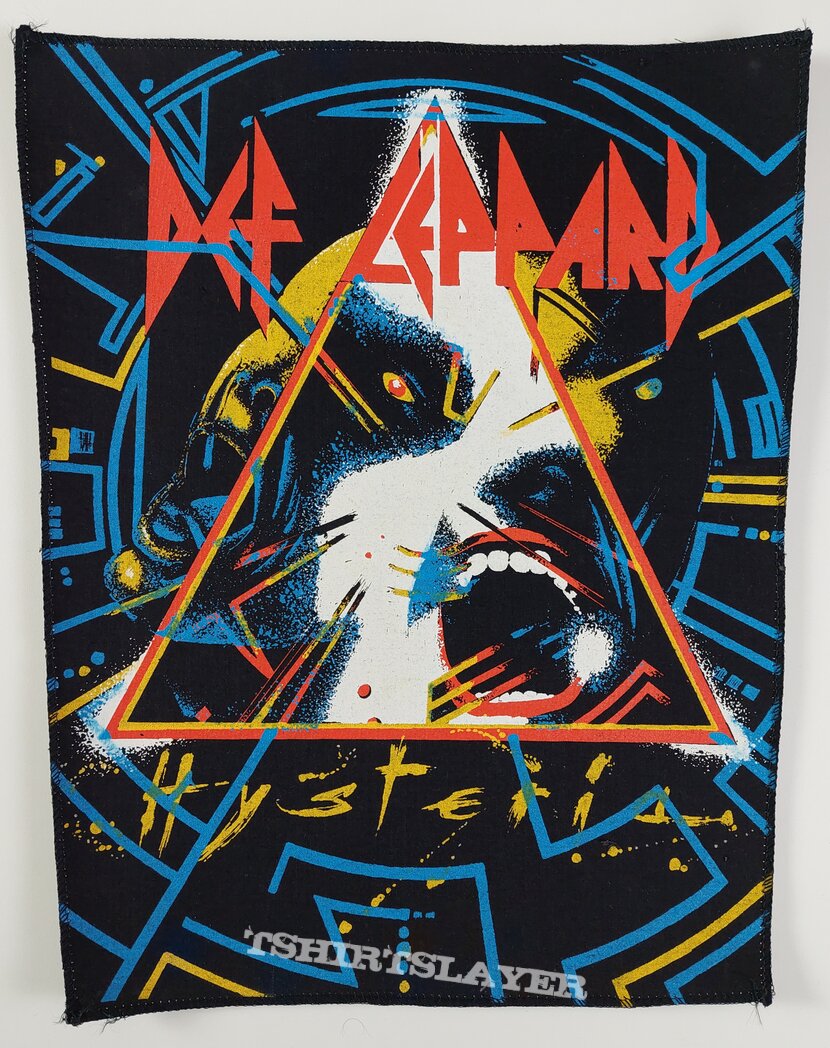 DEF LEPPARD 80s backpatch 