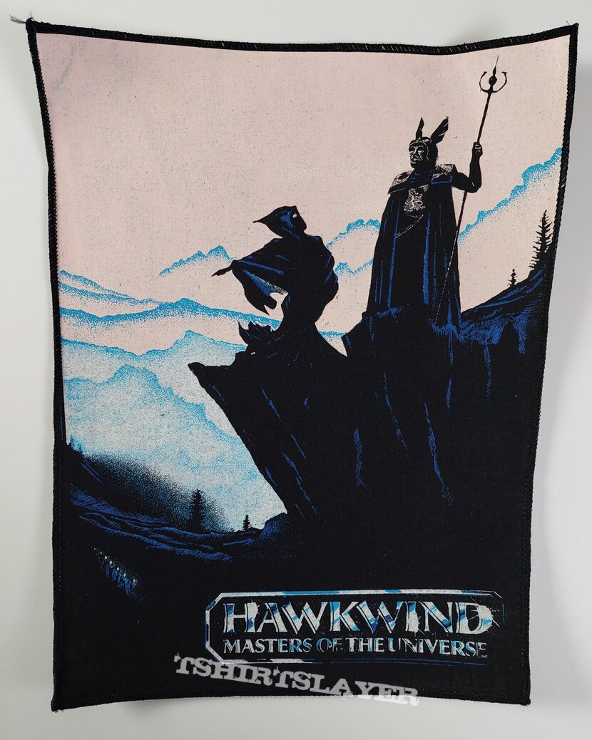 HAWKWIND 80s backpatch 