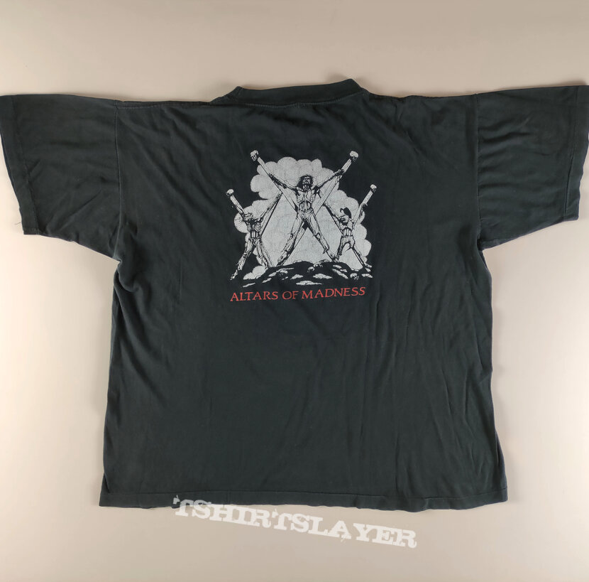 Morbid Angel Thy Kingdom Come Earache 1990 shirt