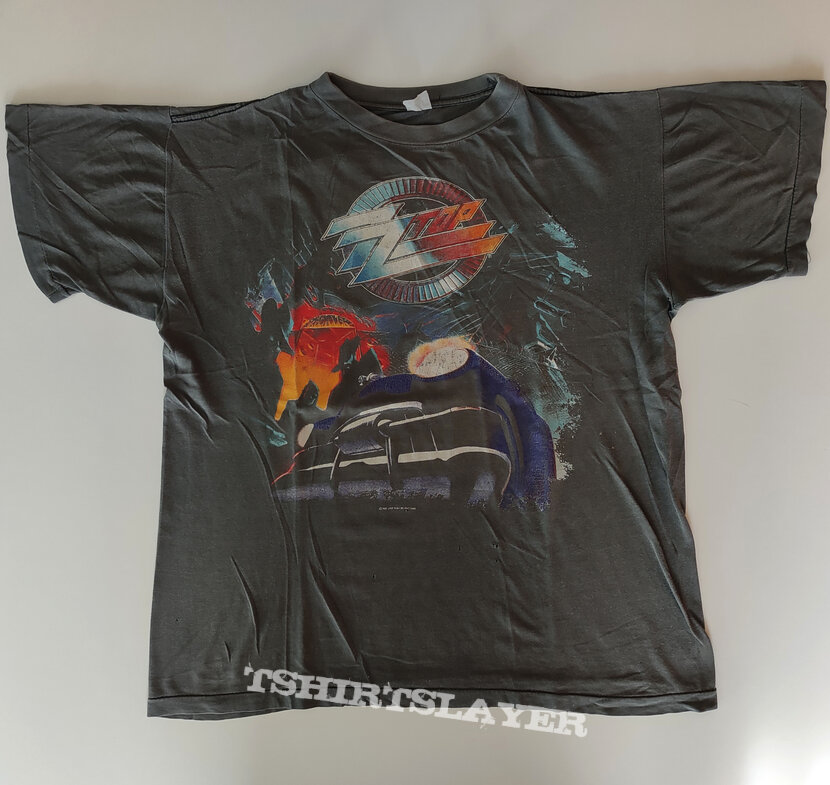 ZZ TOP original 1990 tour shirt | TShirtSlayer TShirt and BattleJacket ...