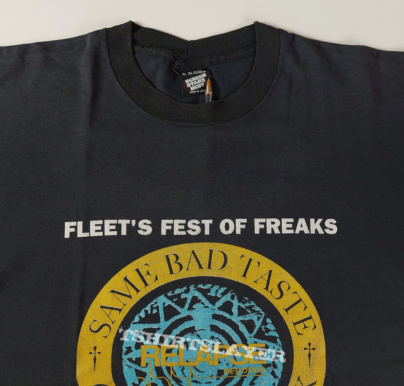 Immolation Fleet&#039;s Fest of Freaks 1992 shirt