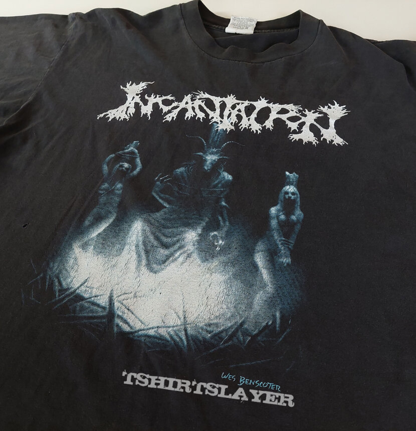 INCANTATION - North American 1997 Tour shirt XL