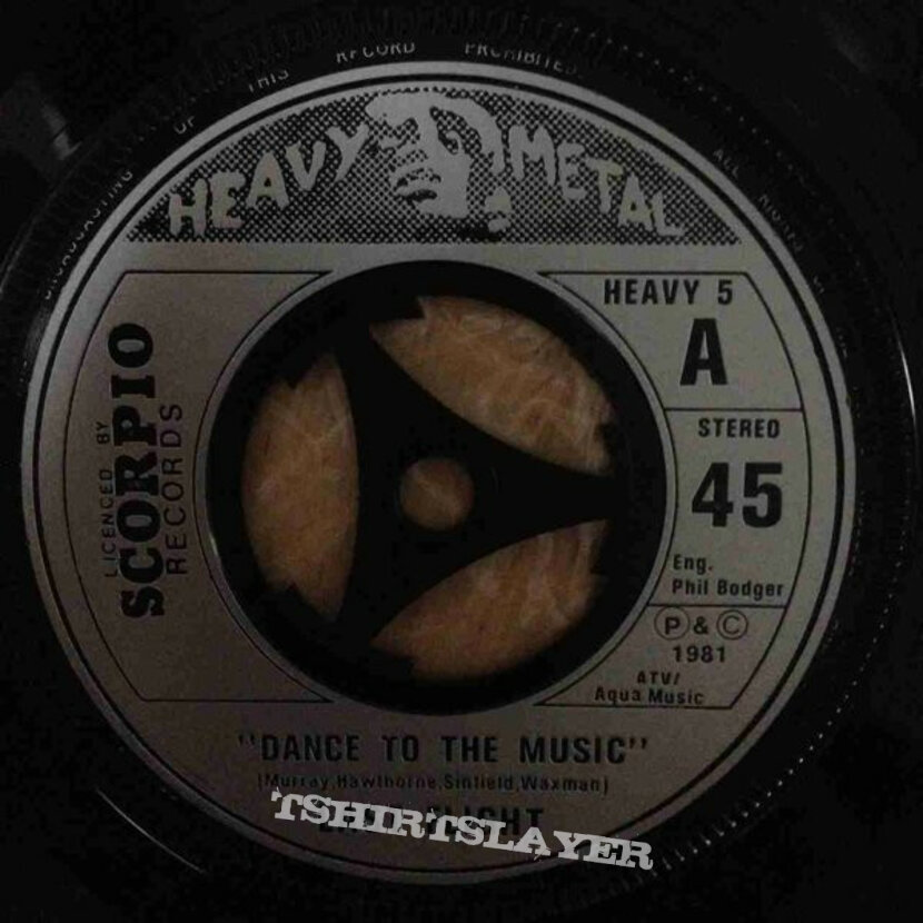 Dragster Heavy metal records 45s