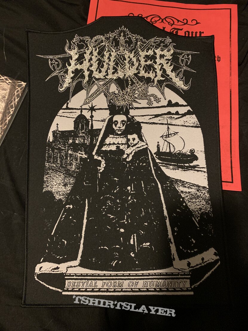 Hulder Bestial Form of Humanity back patch