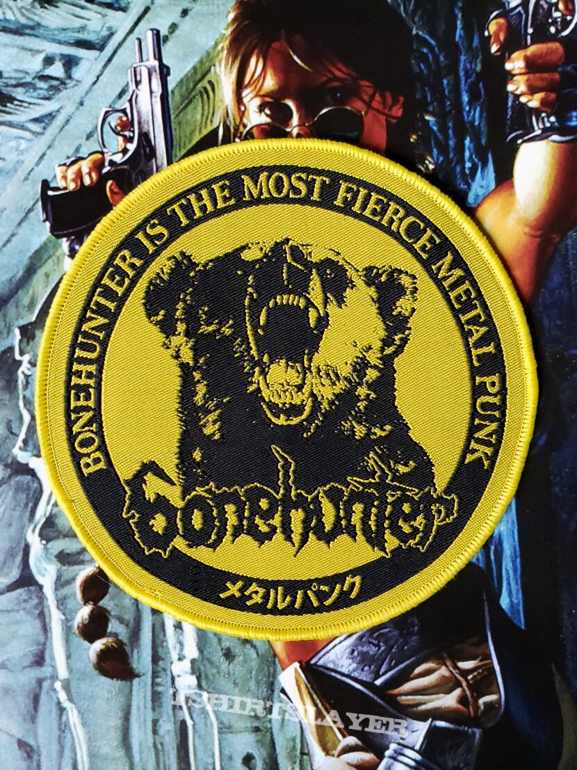 Bonehunter Most Fierce Metal Punk Patch