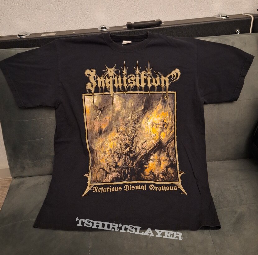 Inquisition T-shirt (Nefarious Dismal Orations)