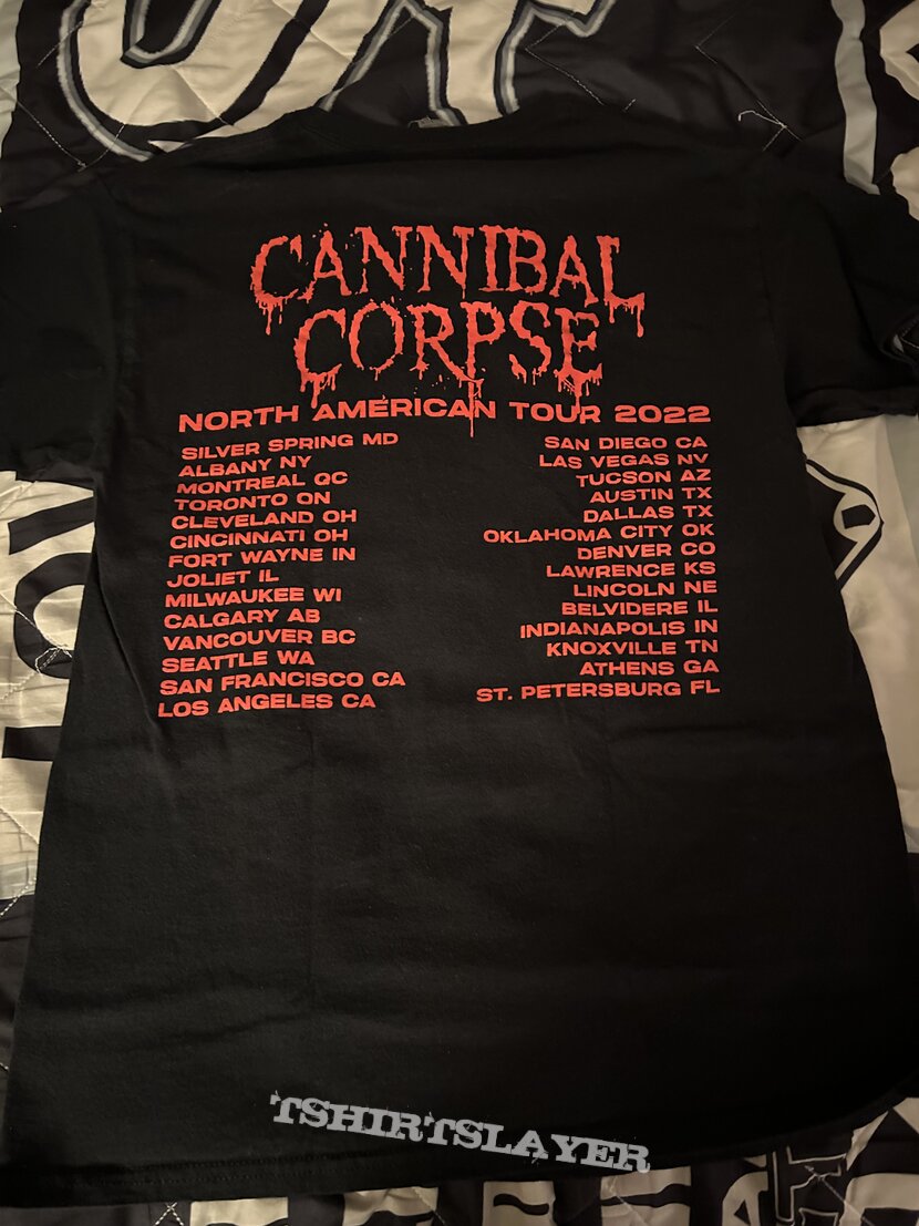 Cannibal Corpse 2022 Tour Shirt