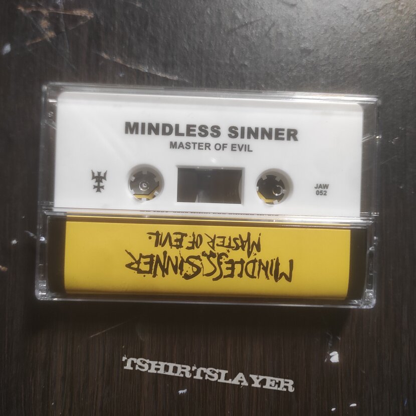 Mindless Sinner - Master of Evil Cassette 