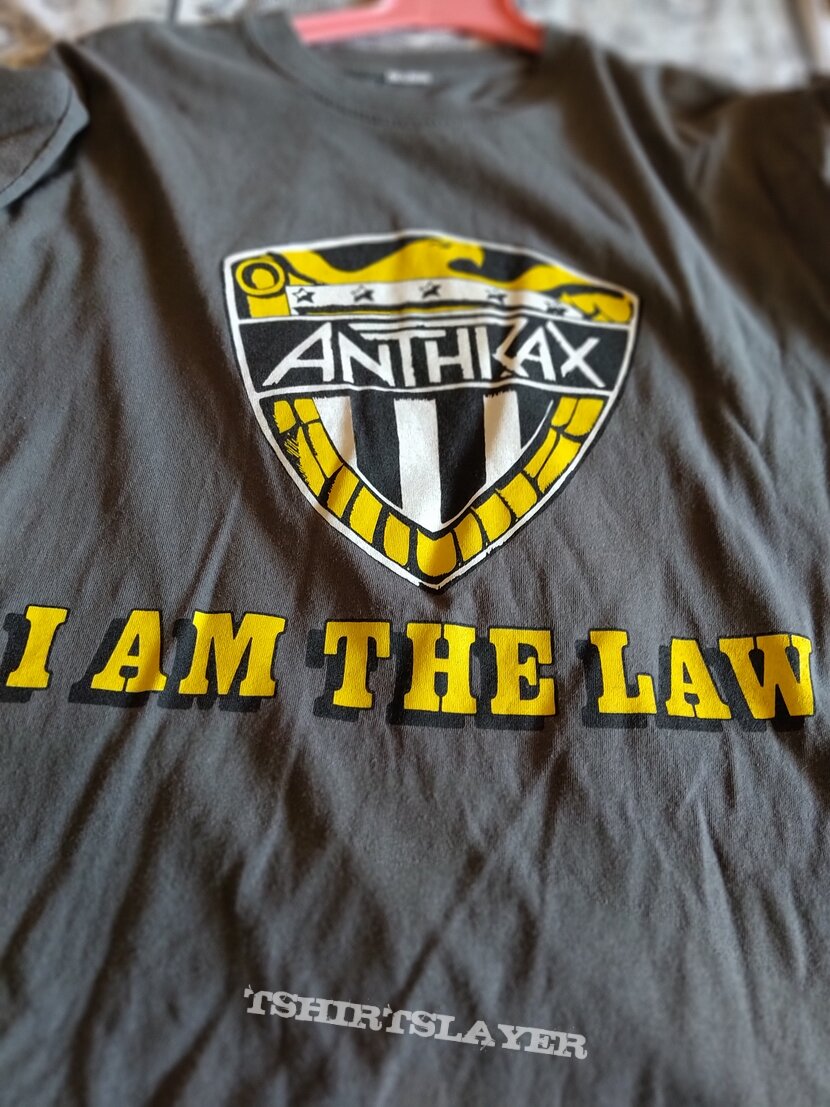 Anthrax I am the law