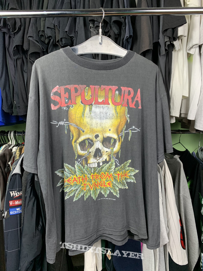 Vintage 1990 Sepultura Dead From The Jungle