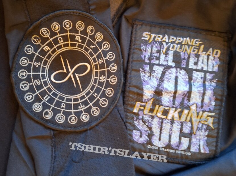 Devin townsend and strapping young lad patches 
