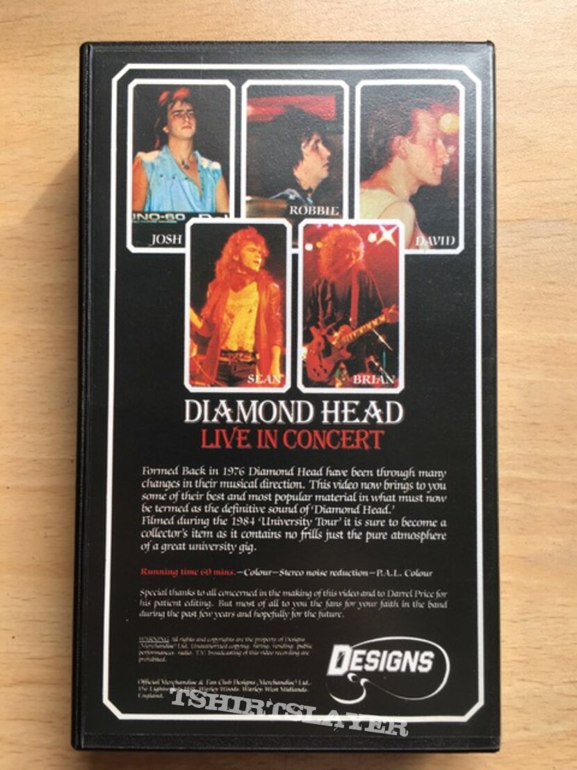 Diamond head 1984 vhs 