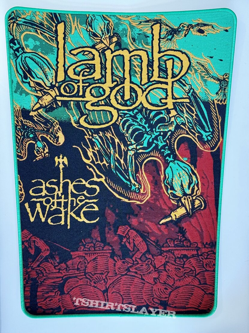 Lamb Of God - Ashes Of The Wake Official Backpatch (PTPP)