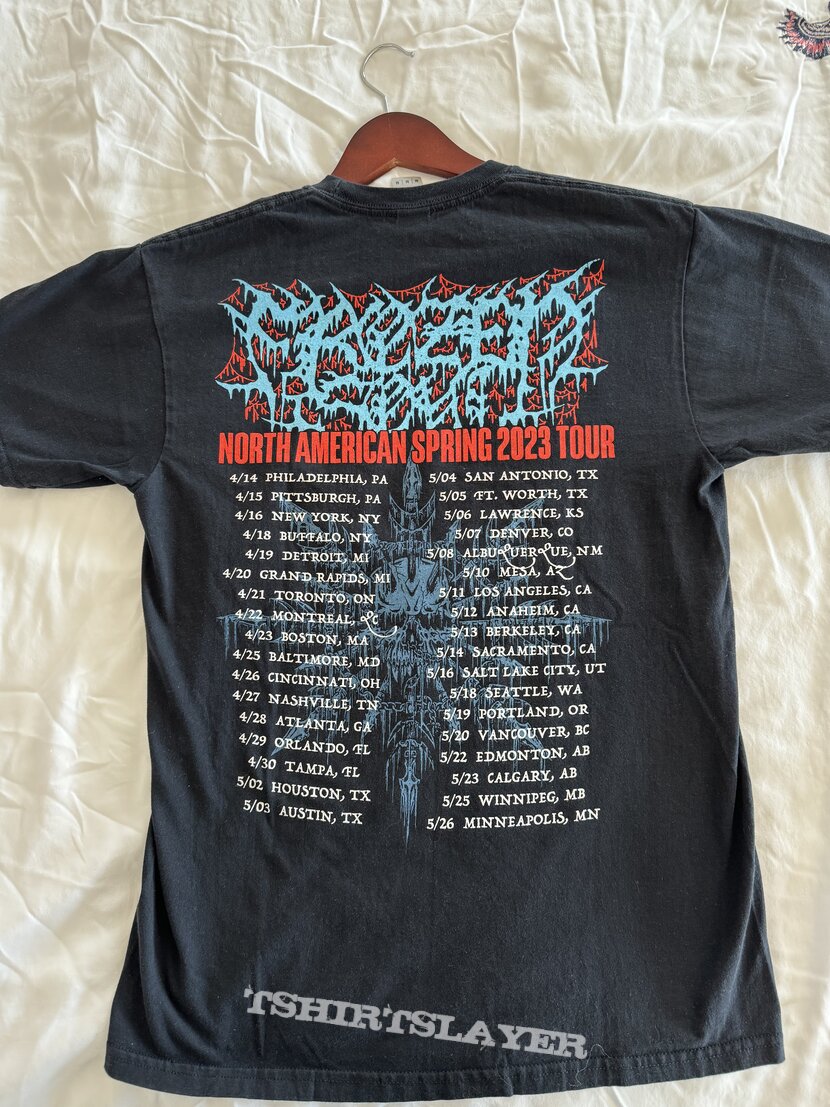 Frozen Soul “Ice Reaper” 2023 Official Tour Shirt