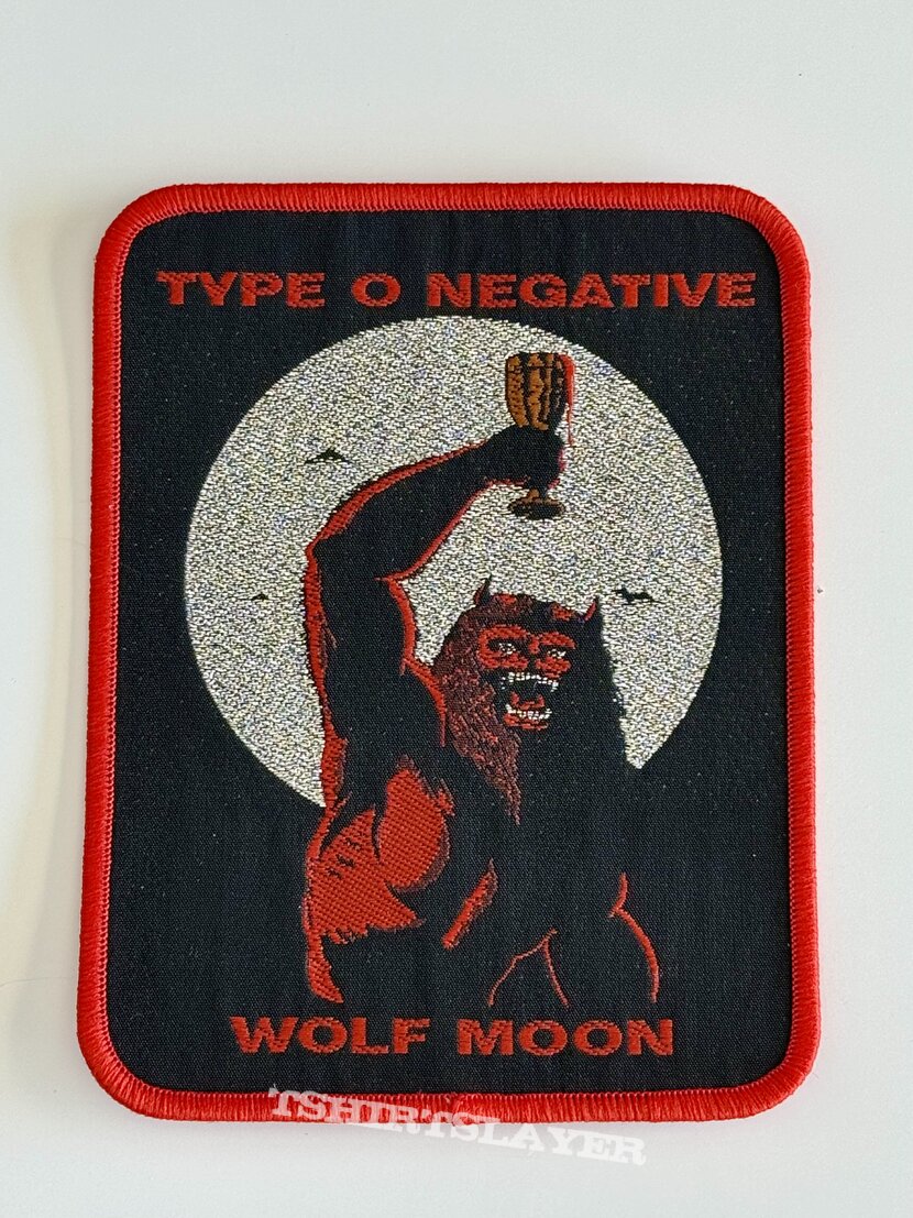 Type O Negative - Wolf Moon Bootleg Patch