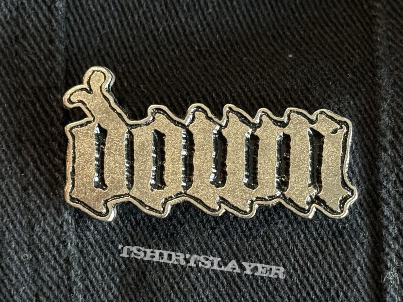 Down Logo Pin
