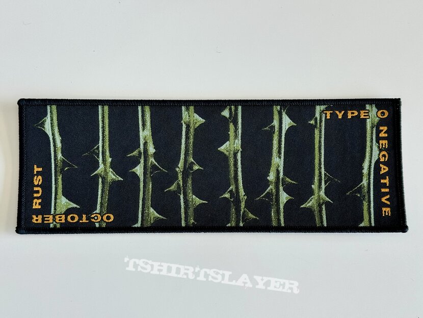 Type O Negative - October Rust Official Strip Patch (PTPP)