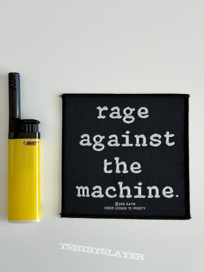 Rage Against The Machine Official Logo Patch