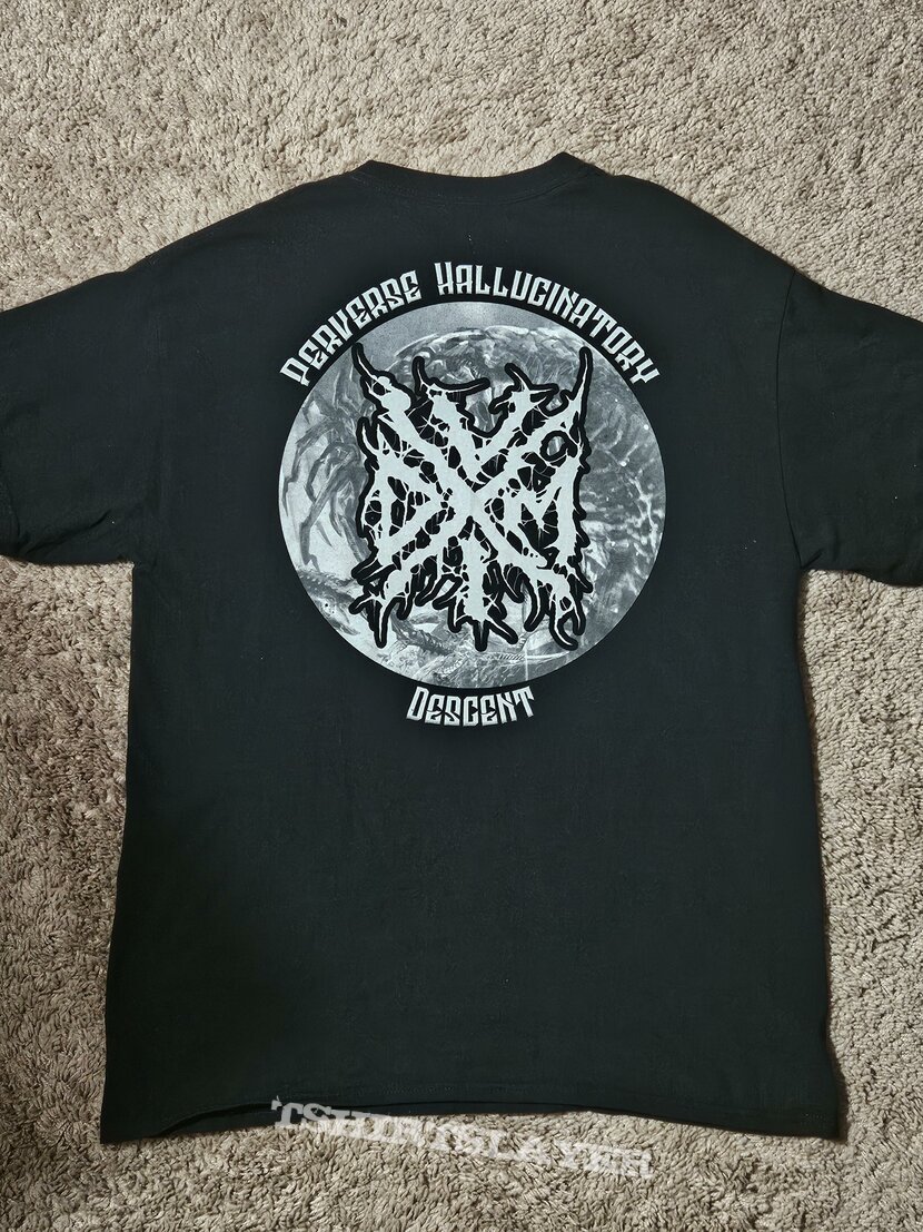 Cryptic Enslavement &#039;Perverse Hallucinatory Descent&#039; T-shirt