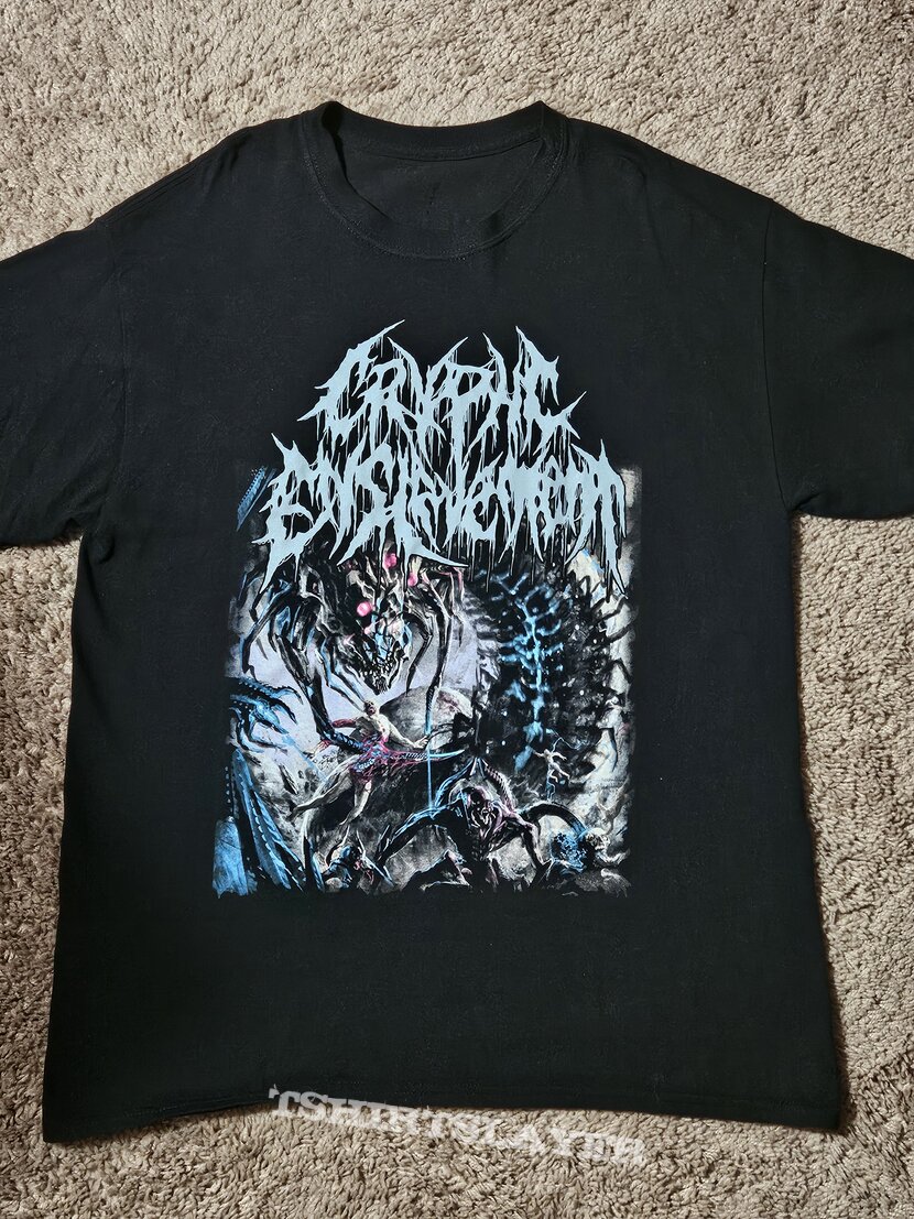 Cryptic Enslavement &#039;Perverse Hallucinatory Descent&#039; T-shirt