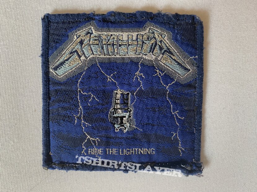 Metallica - Ride the Lightning patch 