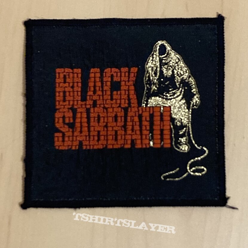 Vintage Black Sabbath Patch