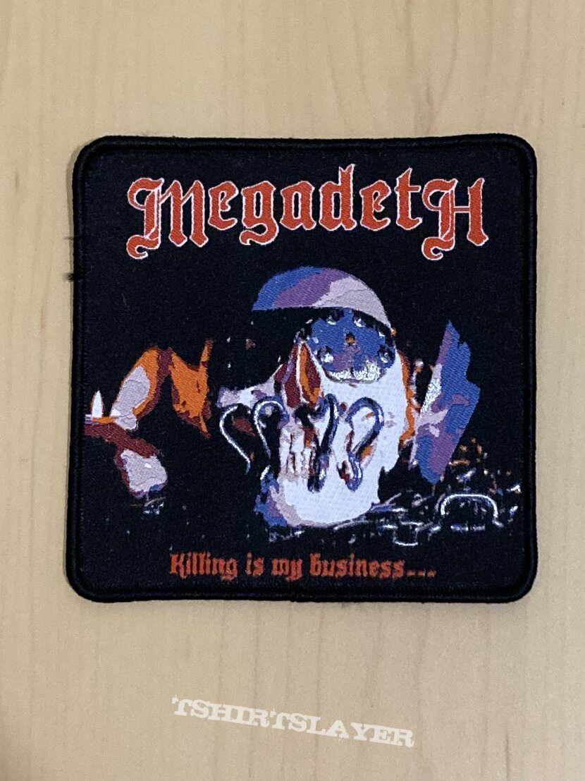 Megadeth Killing is My Business Patch