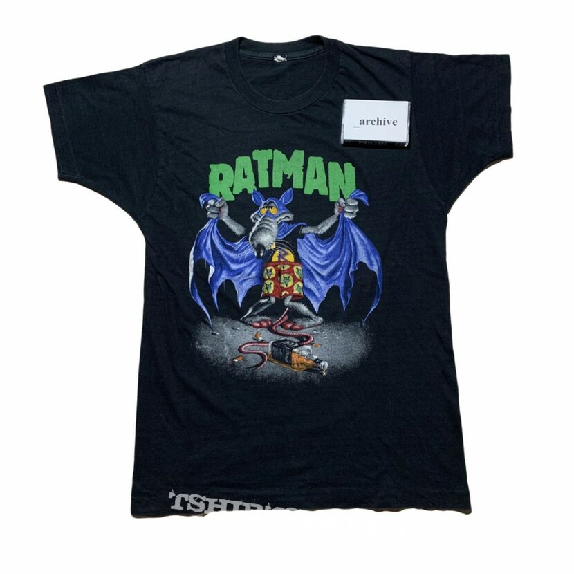 1989 Risk Ratman Tee | TShirtSlayer TShirt and BattleJacket Gallery