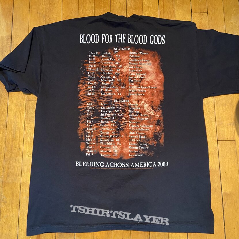 2003 Cradle of Filth Tour Tee 2003 Cradle of Filth Tour Tee